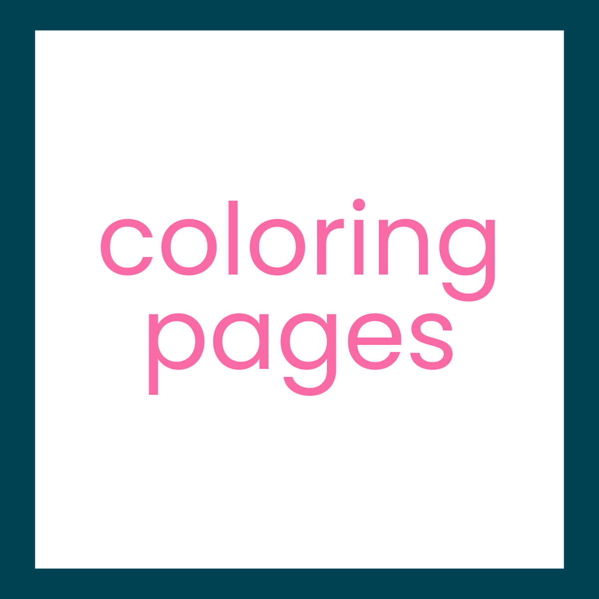 Coloring Pages