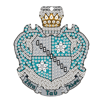 Zeta Tau Alpha Crest Keepsake Ornament