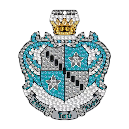 Zeta Tau Alpha Crest Keepsake Ornament